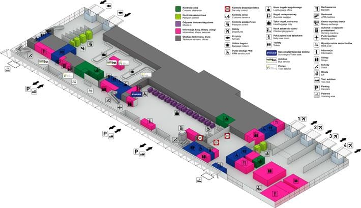 Mapa Europy modlin