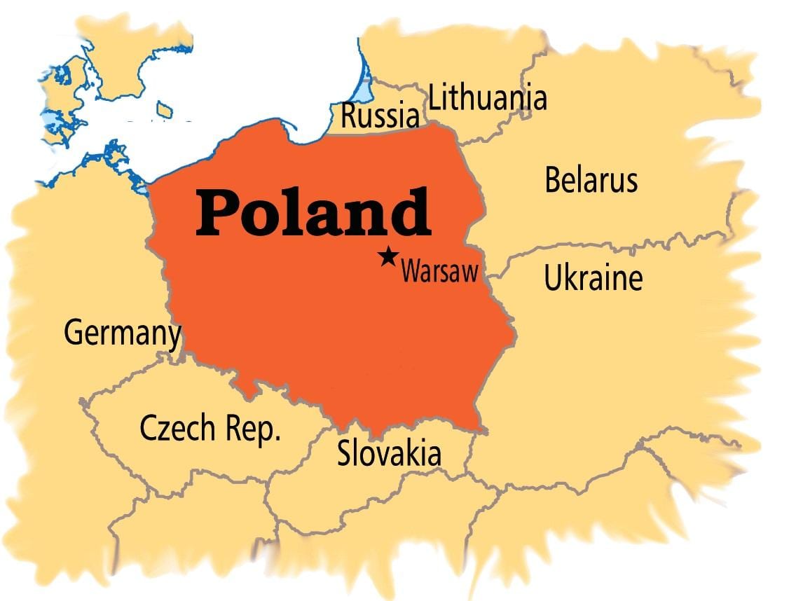 Varšava v mapu